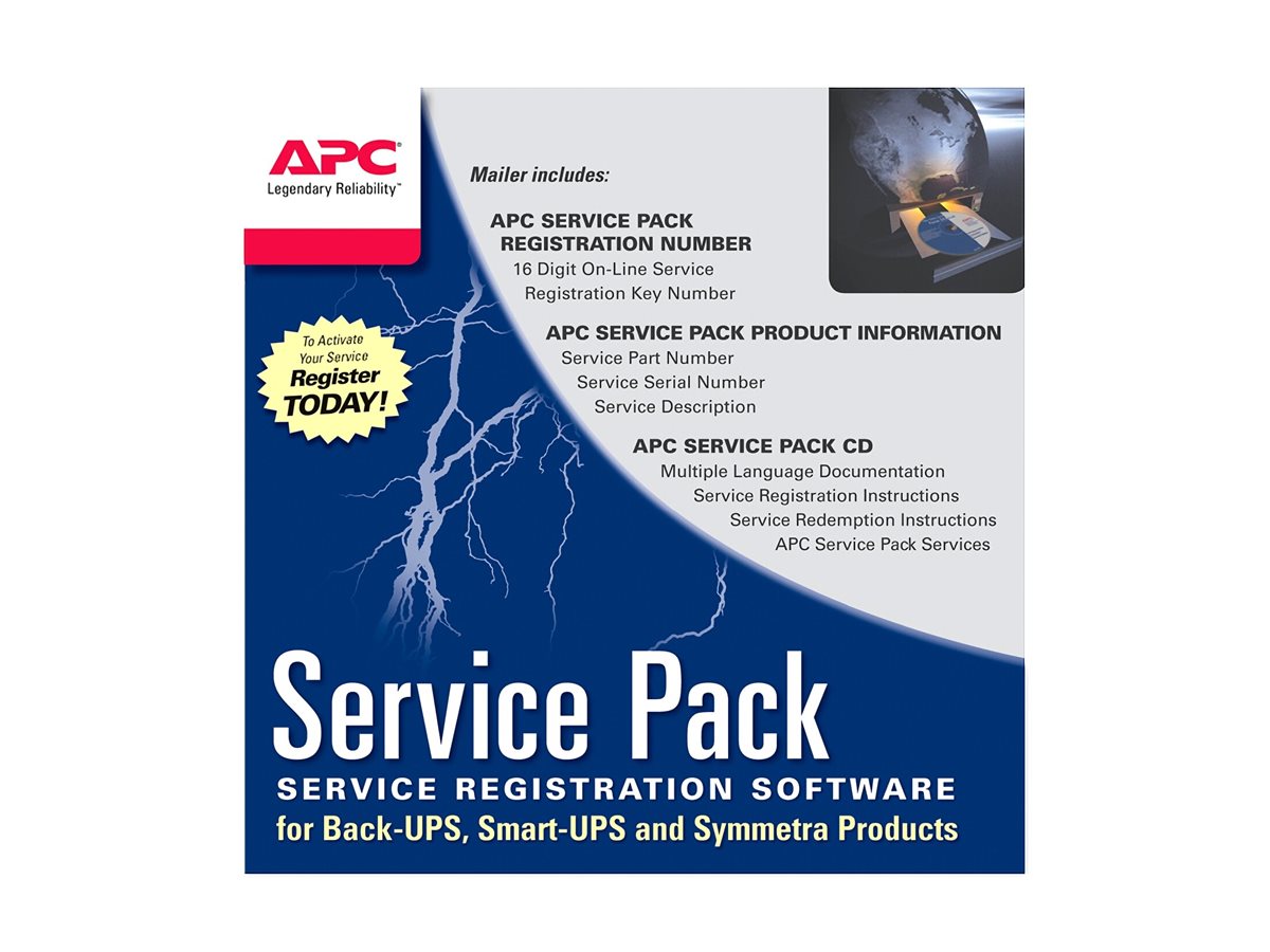 APC 1 YEAR EXTENDED WARRANTY SERCICE PACK BOITE