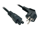 LINDY 5m Schuko to IEC C5 Mains Cable