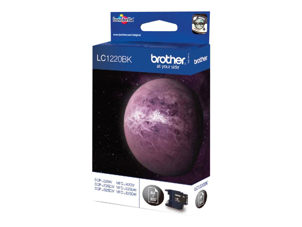 BROTHER LC-1220 cartouche d encre noir capacité standard 300 pages pack de 1
