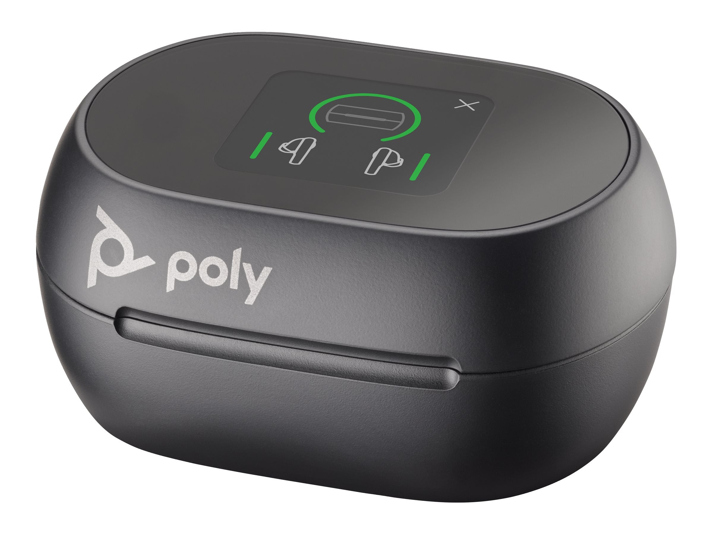 HP Poly Voyager Free 60+ UC M Carbon Black Earbuds +BT700 USB-C Adapter +Touchscreen Charge Case Casque Sans fil Ecouteurs Appels/Musique USB Type-C Bluetooth