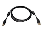 EATON TRIPPLITE USB 2.0 A to B Cable with Ferrite Chokes M/M 6 ft. 1.83m USB cable USB M to USB Type B M USB 2.0 1.8m