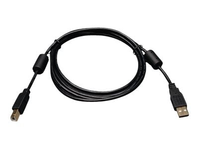 EATON TRIPPLITE USB 2.0 A to B Cable with Ferrite Chokes M/M 6 ft. 1.83m USB cable USB M to USB Type B M USB 2.0 1.8m