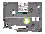 BROTHER P-TOUCH TZE-M31 noir sur clear-matt 12mm