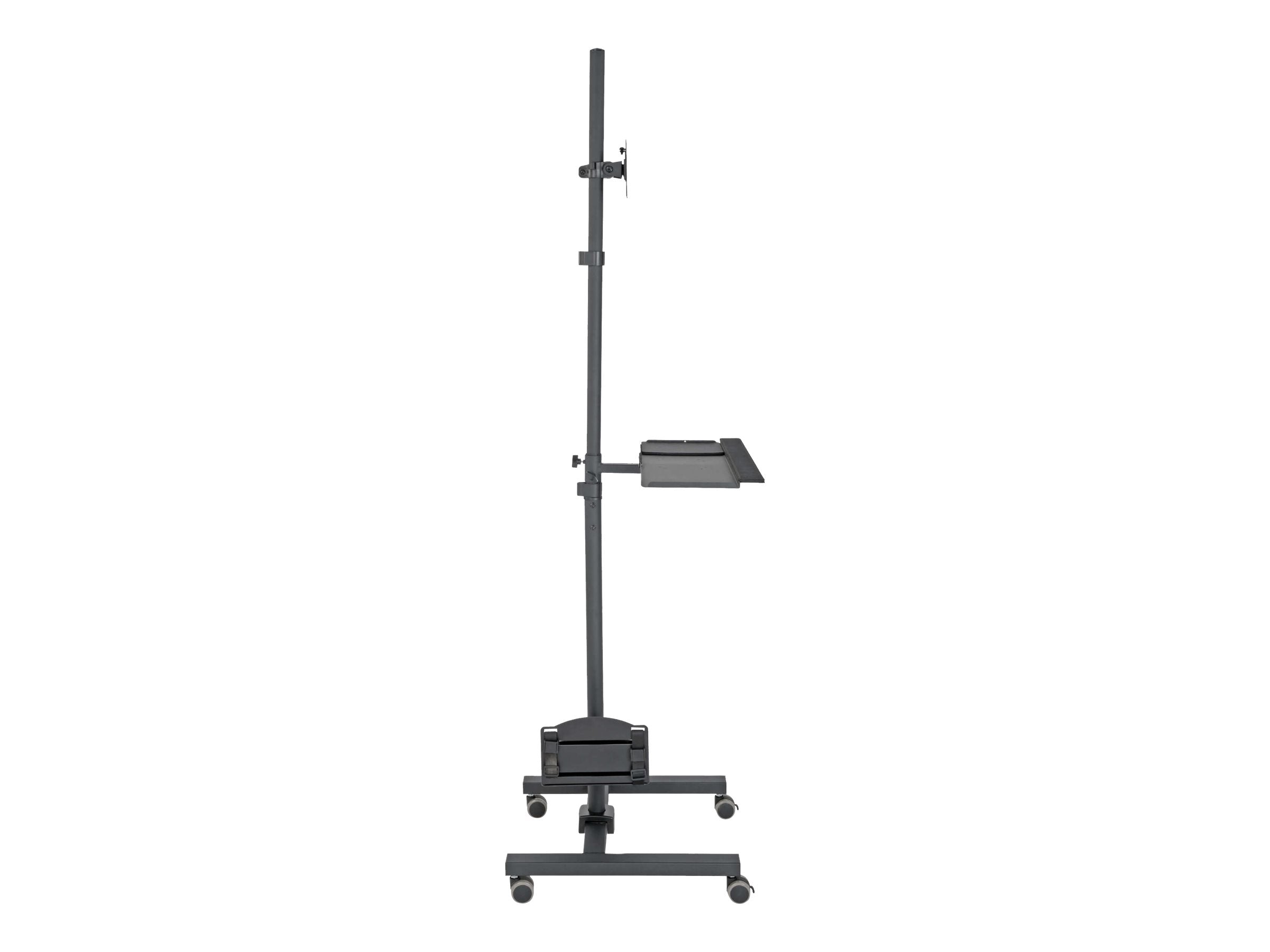 EATON TRIPPLITE Mobile Workstation with Monitor Mount - For 7inch to 32inch Displays Height Adjustable