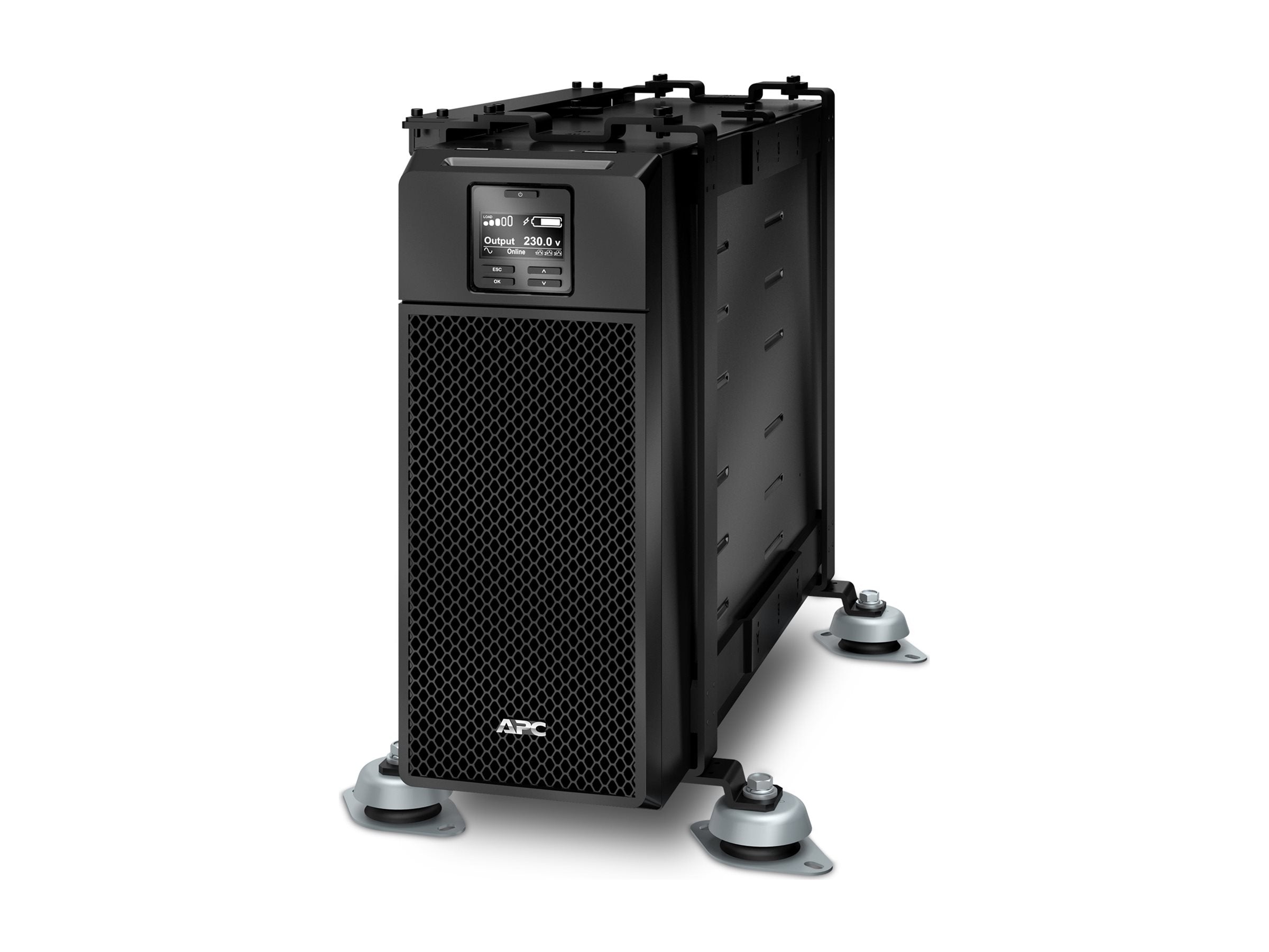 APC Marine Smart-UPS On-Line UPS Rack AC 220/230/240V 6000Watt 6000VA Ethernet serial output connectors 10 4U