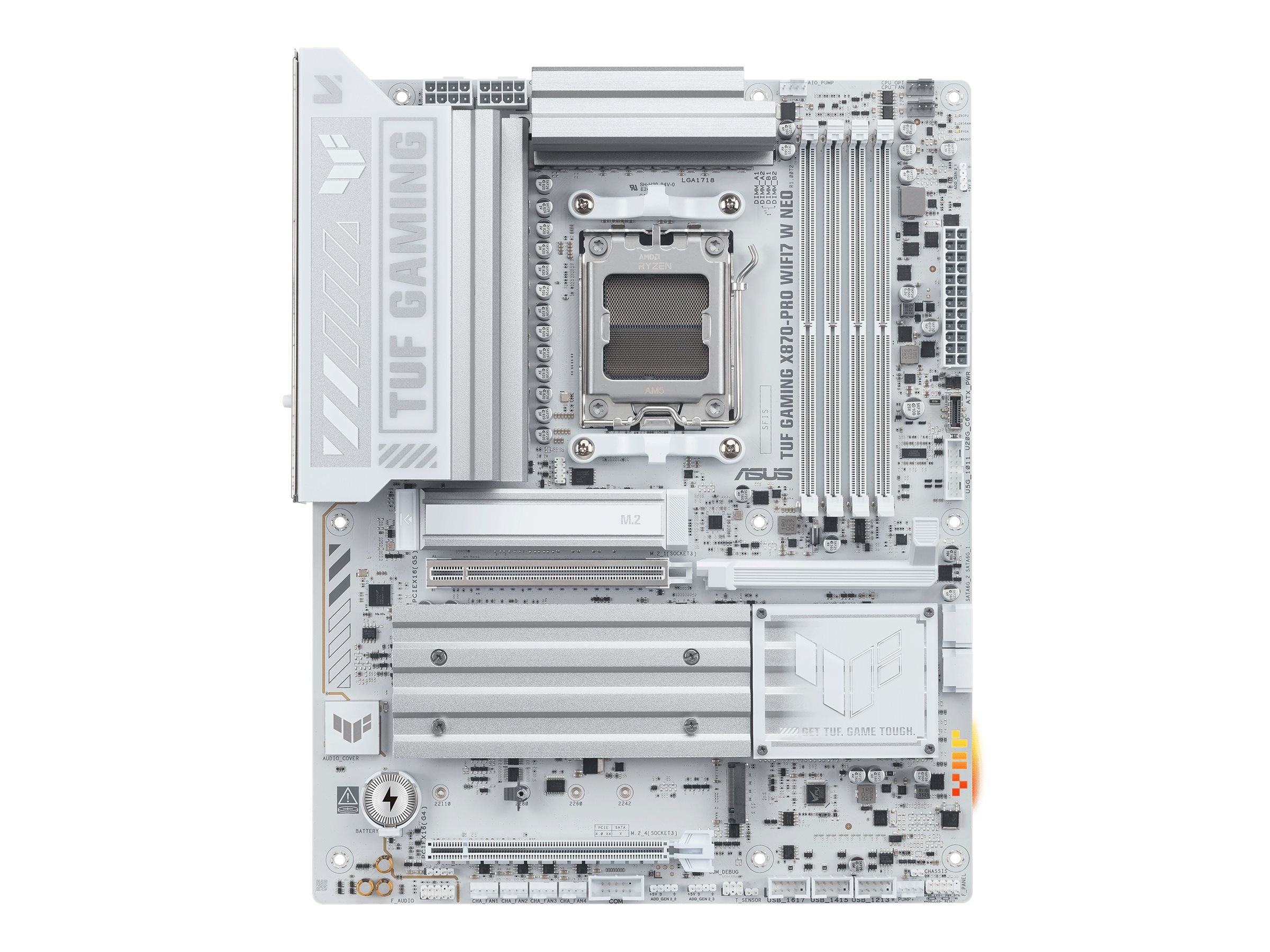 ASUS AMD X870 ATX motherboard DDR5 PCIe 5.0 4xM.2