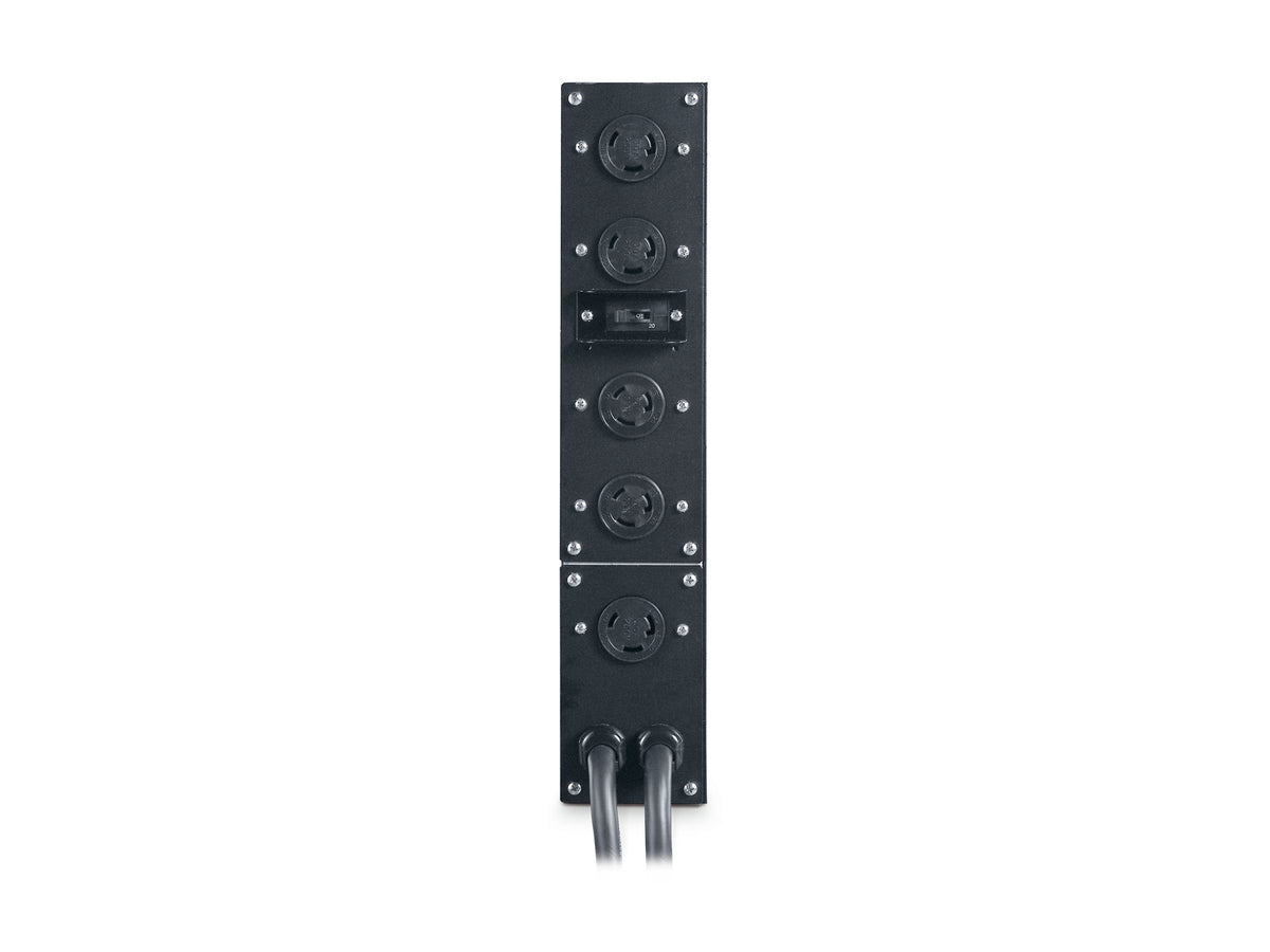 APC Service Bypass Panel Bypass switch rack-mountable AC 200/208/240V output connectors 4 2U 19 3.05m cord Black
