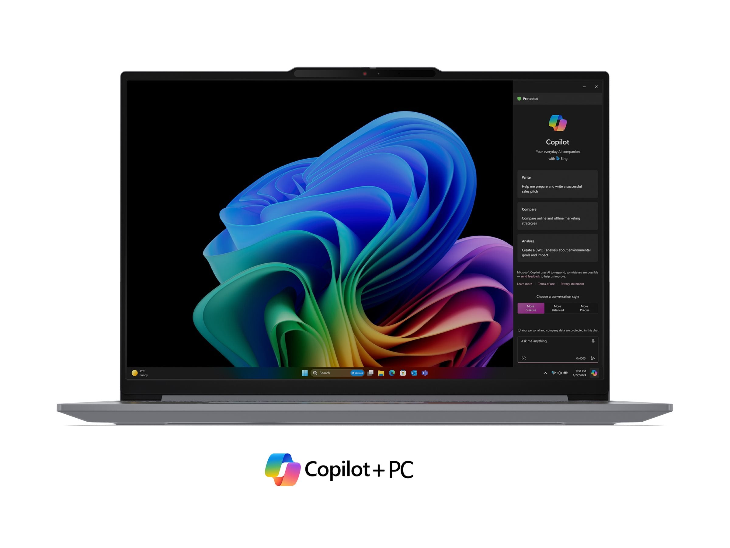 LENOVO ThinkBook 16 - G7 - 16p WUXGA - Qualcomm - Snapdragon X Plus - W11Home - 16GB RAM - 512Go SSD - 3YR sur site - Copilot+ PC