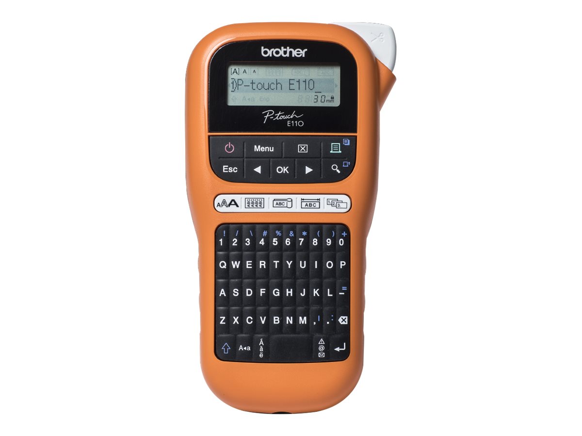 BROTHER PT-E110 Etiqueteuse portable pour les electriciens