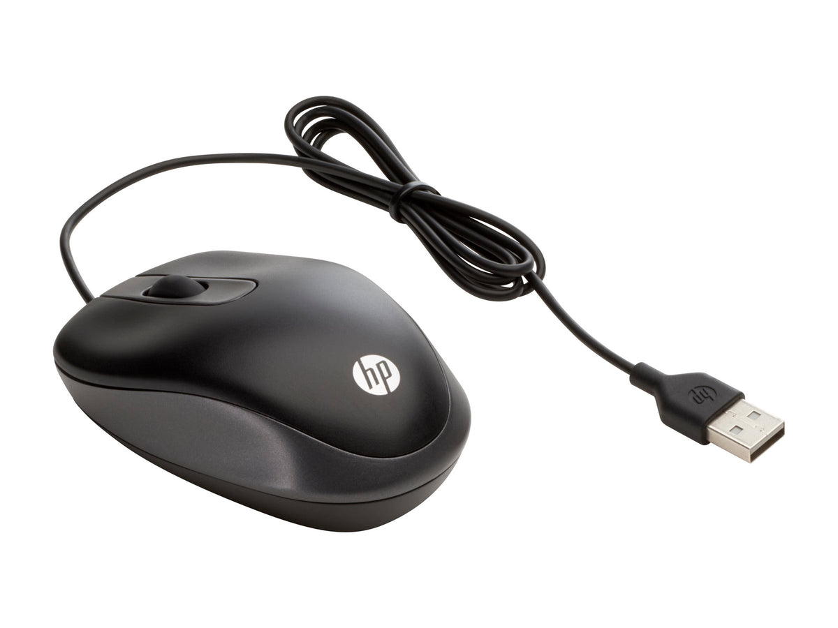 HP USB Travel Mouse Souris filaire