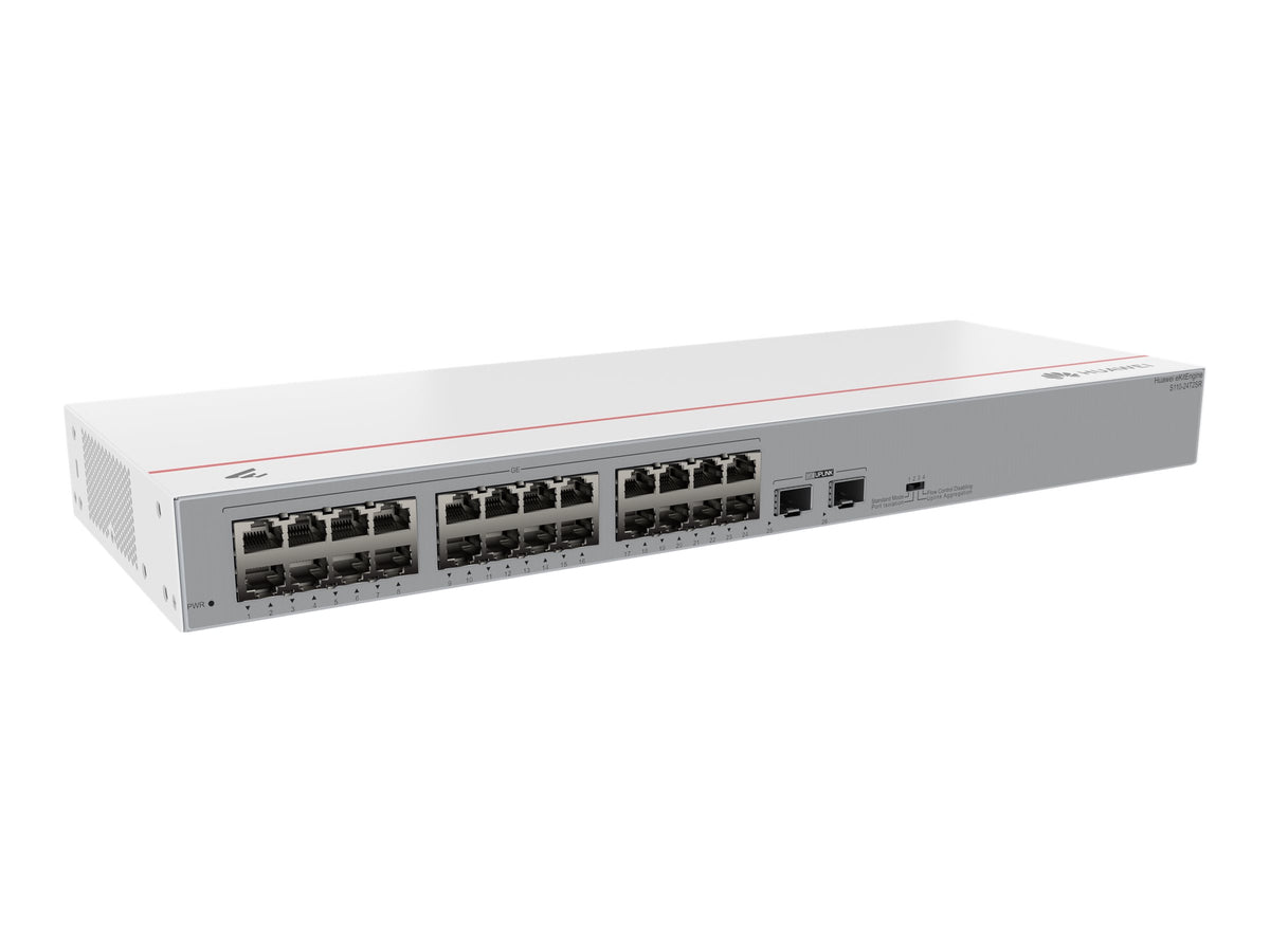HUAWEI Switch S110-24T2SR 24x10/100/1000BASE-T ports 2xGE SFP ports AC power eKit Stock