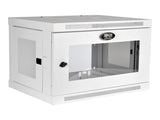 EATON White SmartRack Wall Box 6U W. 600mm D.450mm Glass Door