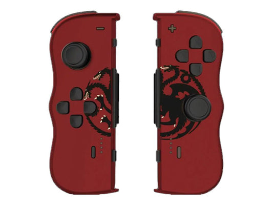 LEXIP X GAME OF THRONES Black Lights Twinpads Controller Red