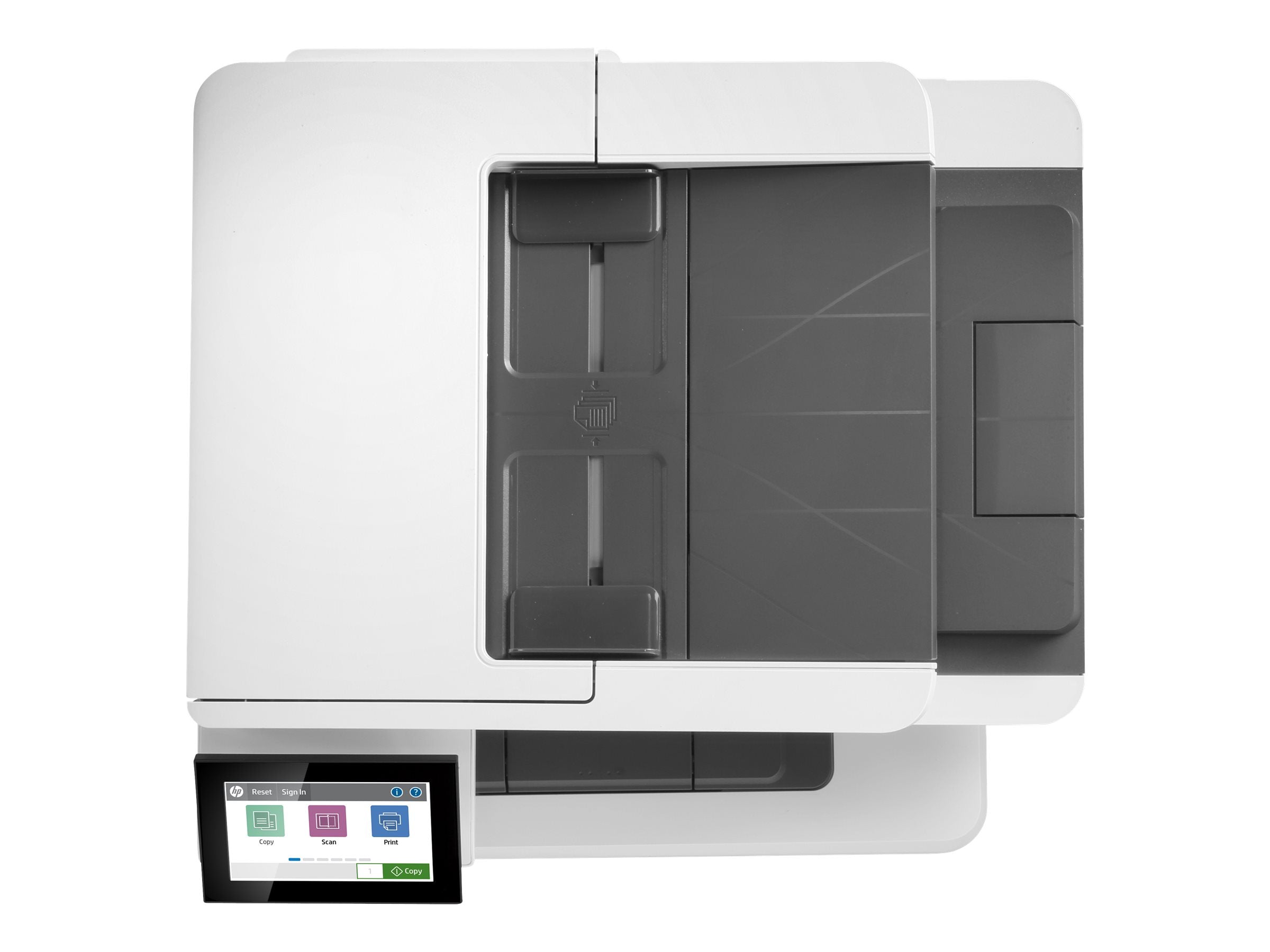 HP LaserJet Enterprise MFP M430f MFP Mono laser 216x297mm A4 38ppm Copy 40ppm Print 350sheets USB LAN