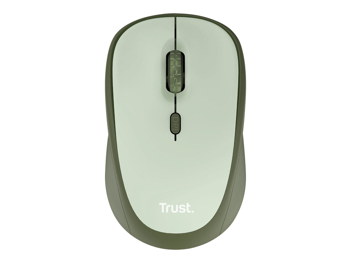 TRUST Souris sans fil compacte YVI+ ECO - Green