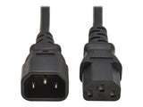 EATON TRIPPLITE PDU Power Cord C13 to C14 - 10A 250V H05VV-F 2M Black