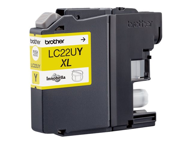 LC22U/YELLOW INK f. MFC-J985DW/J785DW