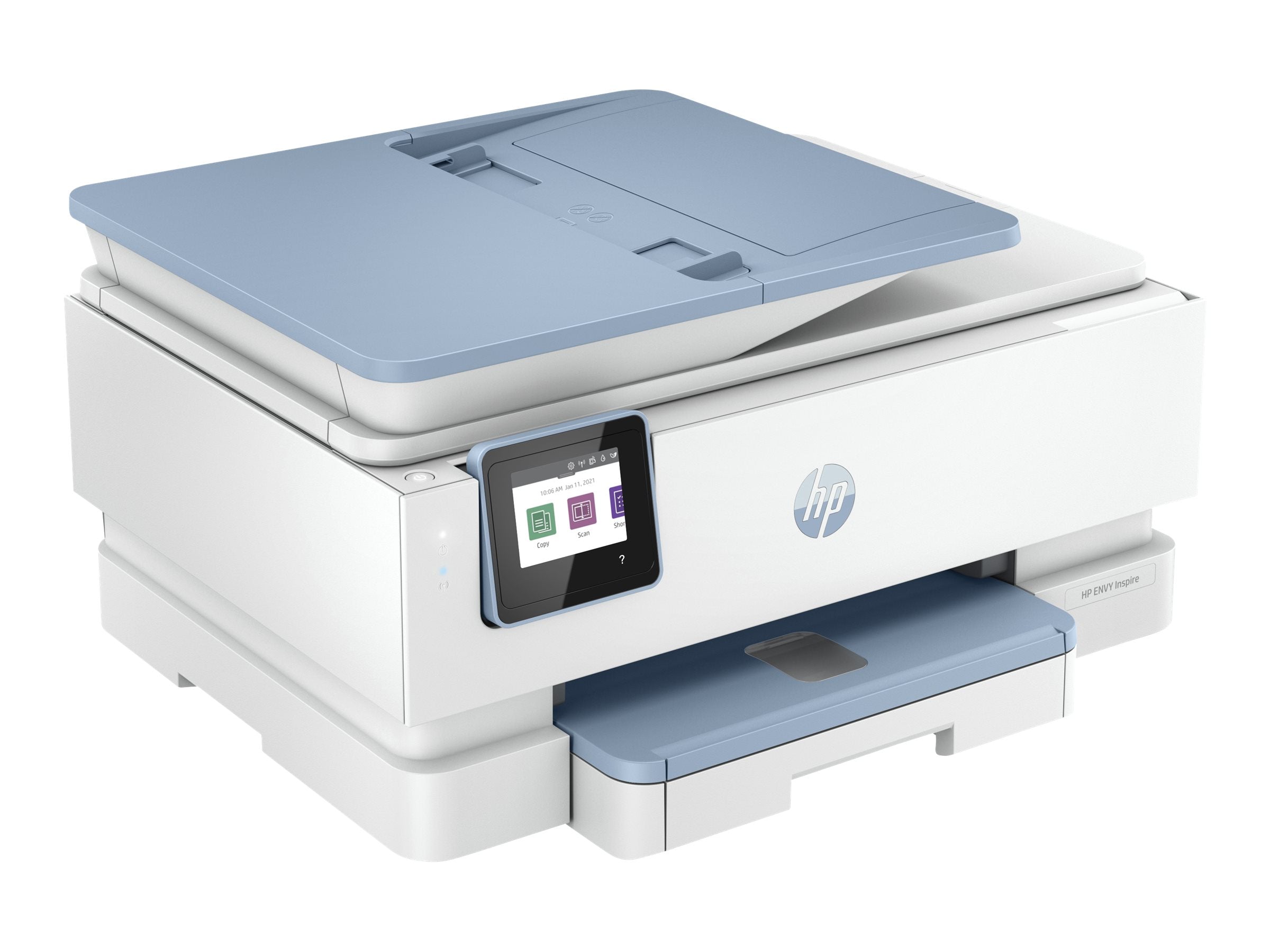 HP ENVY Inspire 7921e All-in-One MFP colour inkjet 216x297mm A4 13ppm Copy 15ppm Print 125sheets USB Wi-Fi Bluetooth surf blue