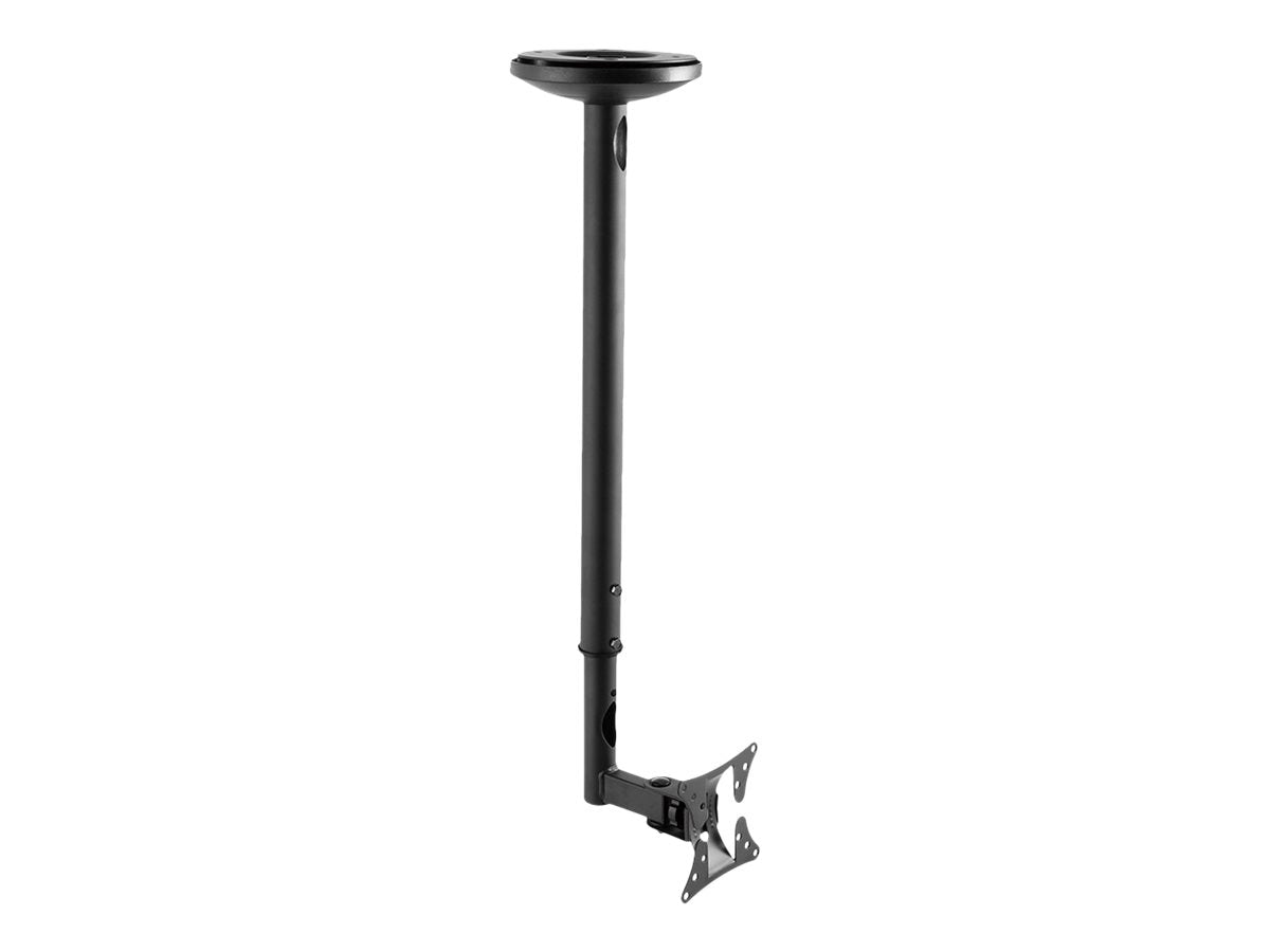 NEOMOUNTS FPMA-C050BLACK Support de plafond pour écran de 10-30p - h 60-85 cm