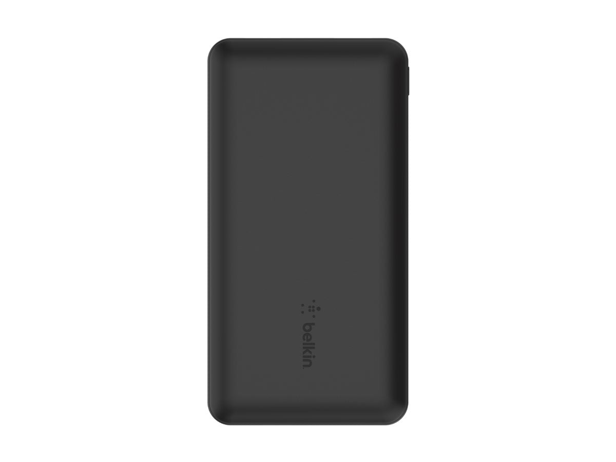 BELKIN Batterie externe 3 ports 10K avec câble USB-A vers USB-C noir
