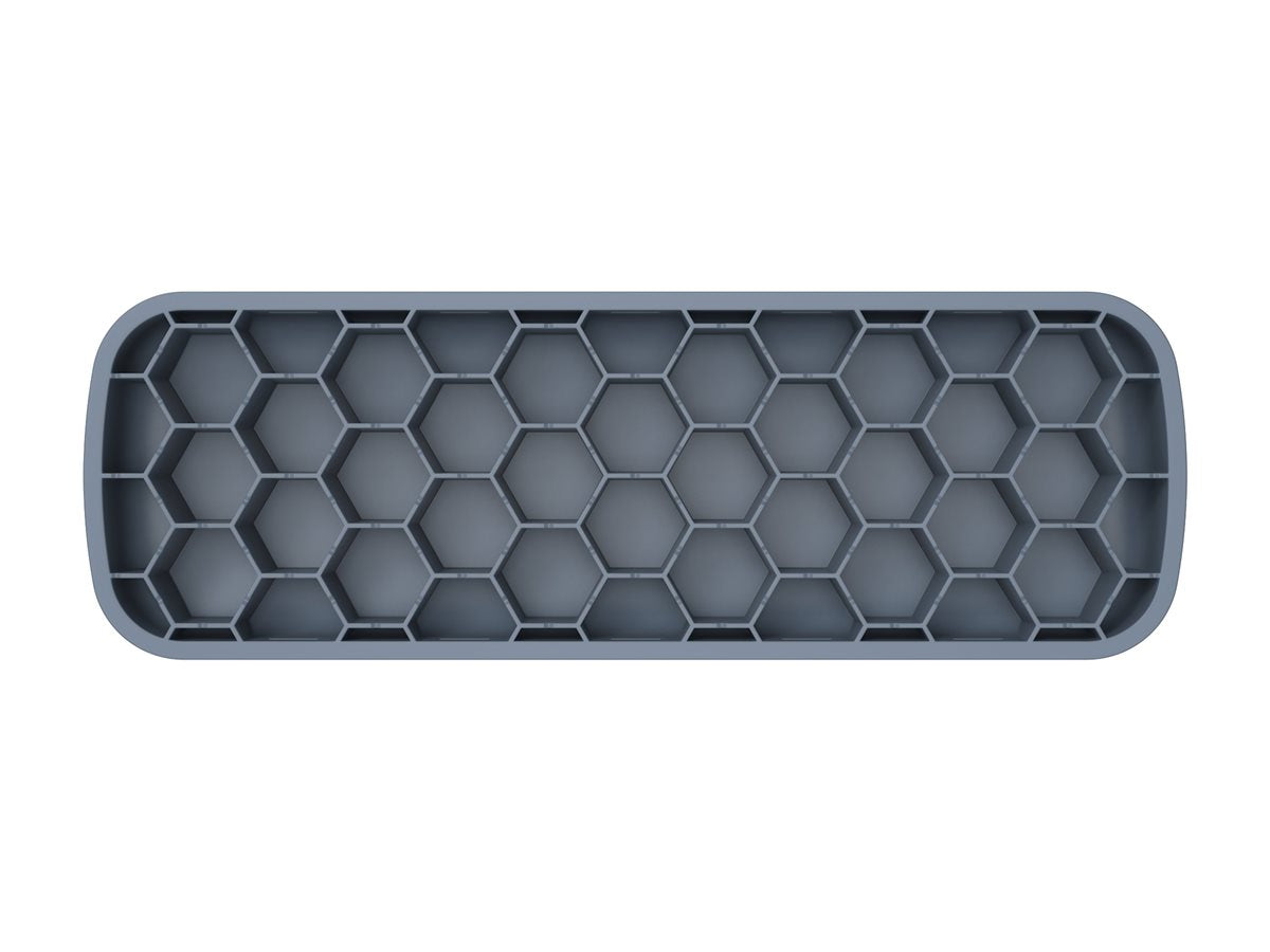 FELLOWES Repose-poignets clavier compact Breyta Bleu gris
