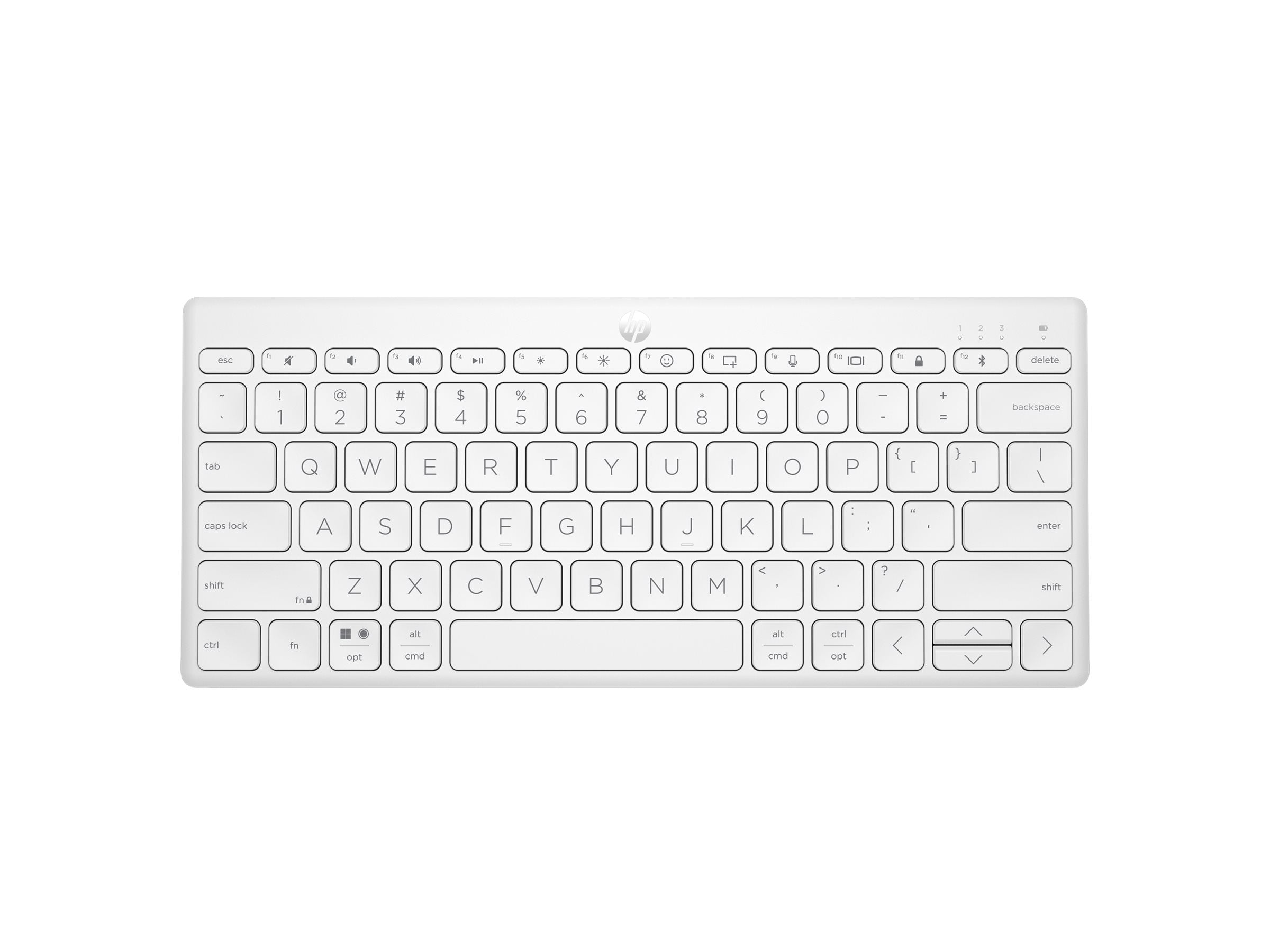 HP 350 WHT Compact Multi-Device KBD