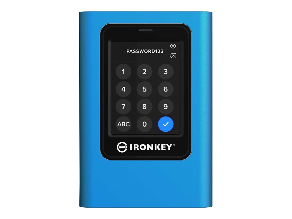 KINGSTON 3840Go IronKey Vault Privacy 80 XTS-AES 256-bit Encrypted External SSD