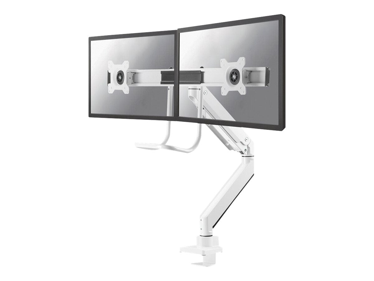 NEOMOUNTS NM-D775DXWHITE Support décran à fixer 10-32p - ressort à gaz - Topfix - arrêt 180