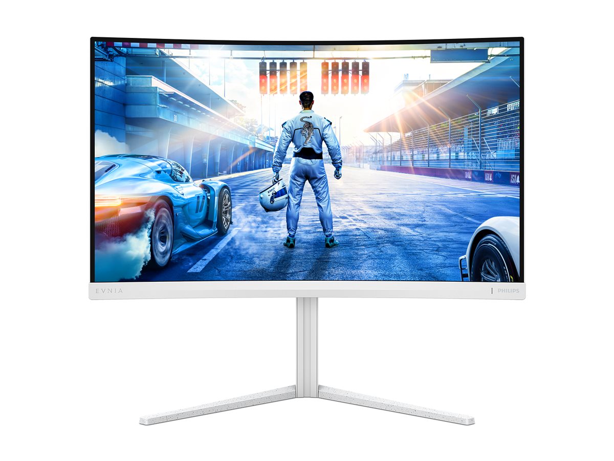 PHILIPS 27M2C5501/00 27p Curved Gaming Monitor 2560x1440 180Hz 1ms 2xHDMI DP white