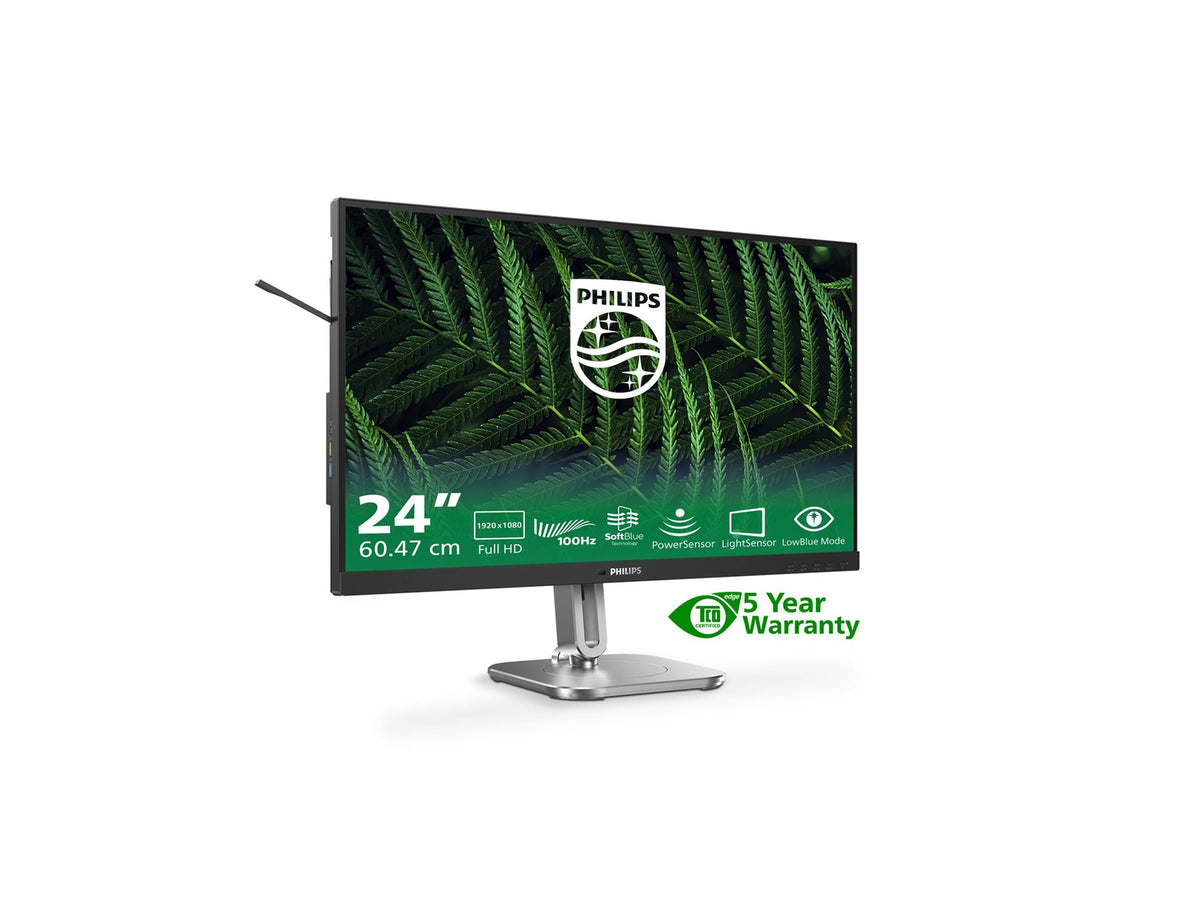 PHILIPS 24B2G5200/00 Ecran 23.8p FHD IPS 75Hz D-SUB HDMI 1.4 DP 1.2