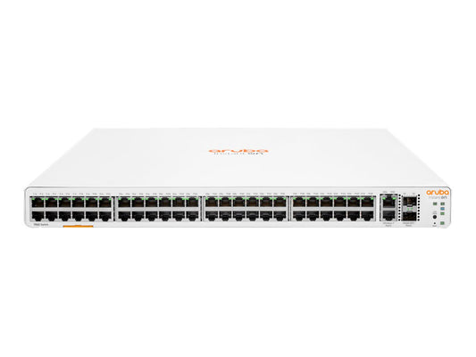 HPE Networking Instant On 1960 48G 2XGT 2SFP+ Switch Commutateur C2+ intelligent 48 x 10/100/1000 + 2 x 10 Gigabit SFP+ + 2 x 10 Gb