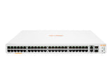 HPE Networking Instant On 1960 48G 2XGT 2SFP+ Switch Commutateur C2+ intelligent 48 x 10/100/1000 + 2 x 10 Gigabit SFP+ + 2 x 10 Gb