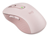 LOGITECH Signature M650 L Mouse large size optical 5 buttons wireless Bluetooth 2.4 GHz Bolt USB receiver rose