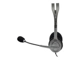 LOGITECH Stereo Headset H110 Headset on-ear wired