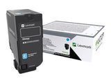 LEXMARK CX725 Cartouche de toner haute capacité Cyan 16K
