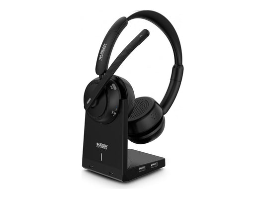 URBAN FACTORY MOVEE Max Bluetooth 5.2 Heasdet With Anc / Enc And Charging Stand