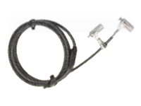 URBAN FACTORY Double Head Security Cable For Notebook With 1 Standard Lock And 1 Nano Saver Lock Master Key Compatible