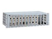 ALLIED 12 slot media converter rackmount chassis with redundant power option