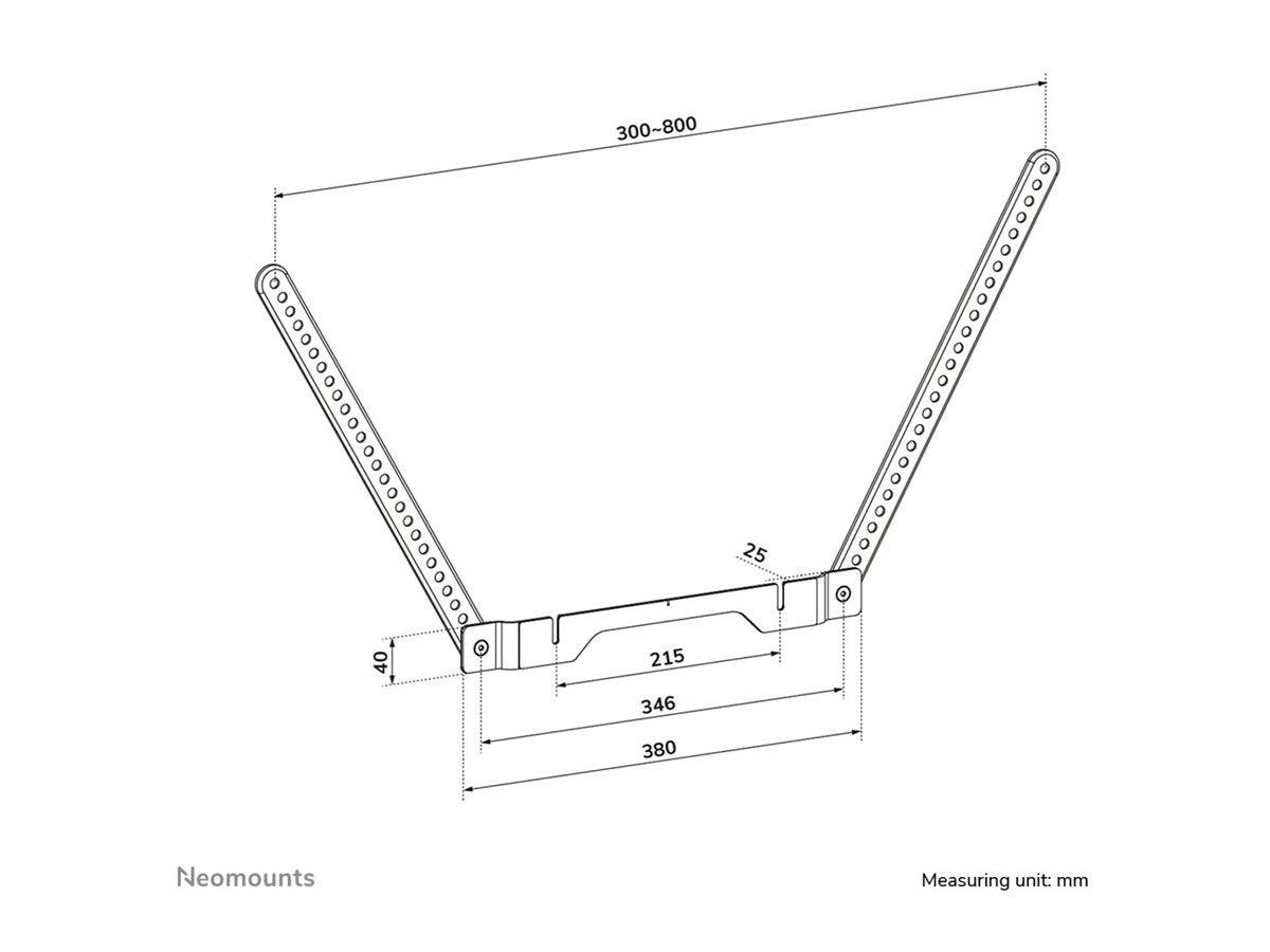 NEOMOUNTS NERO Quadruple monitor arm 10-32p