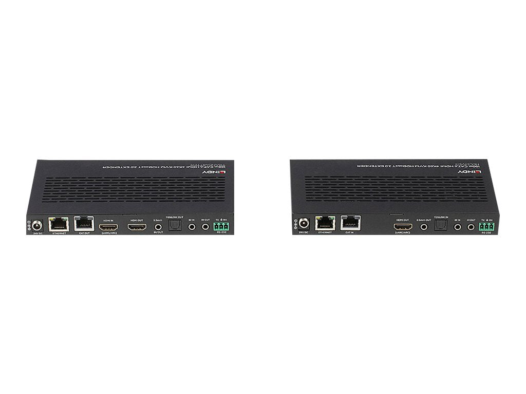LINDY 100m Cat.6A HDMI 4K60 HDBaseT 3.0 KVM Extender