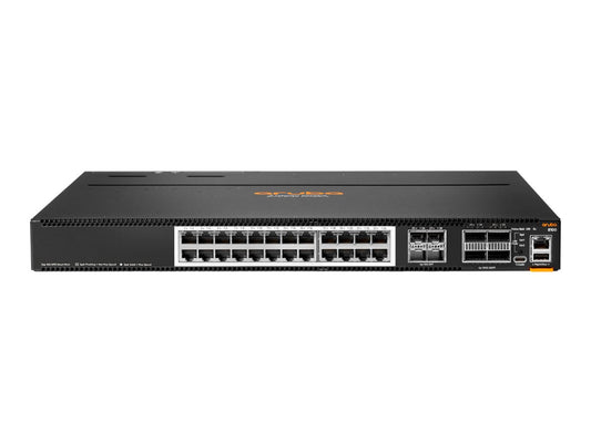 HPE Aruba Networking CX8100 24x10G Base-T 4x10G SFP+ 4x40/100G QSFP28 FB 3Fan 2ACPSU SW Bundle EU en