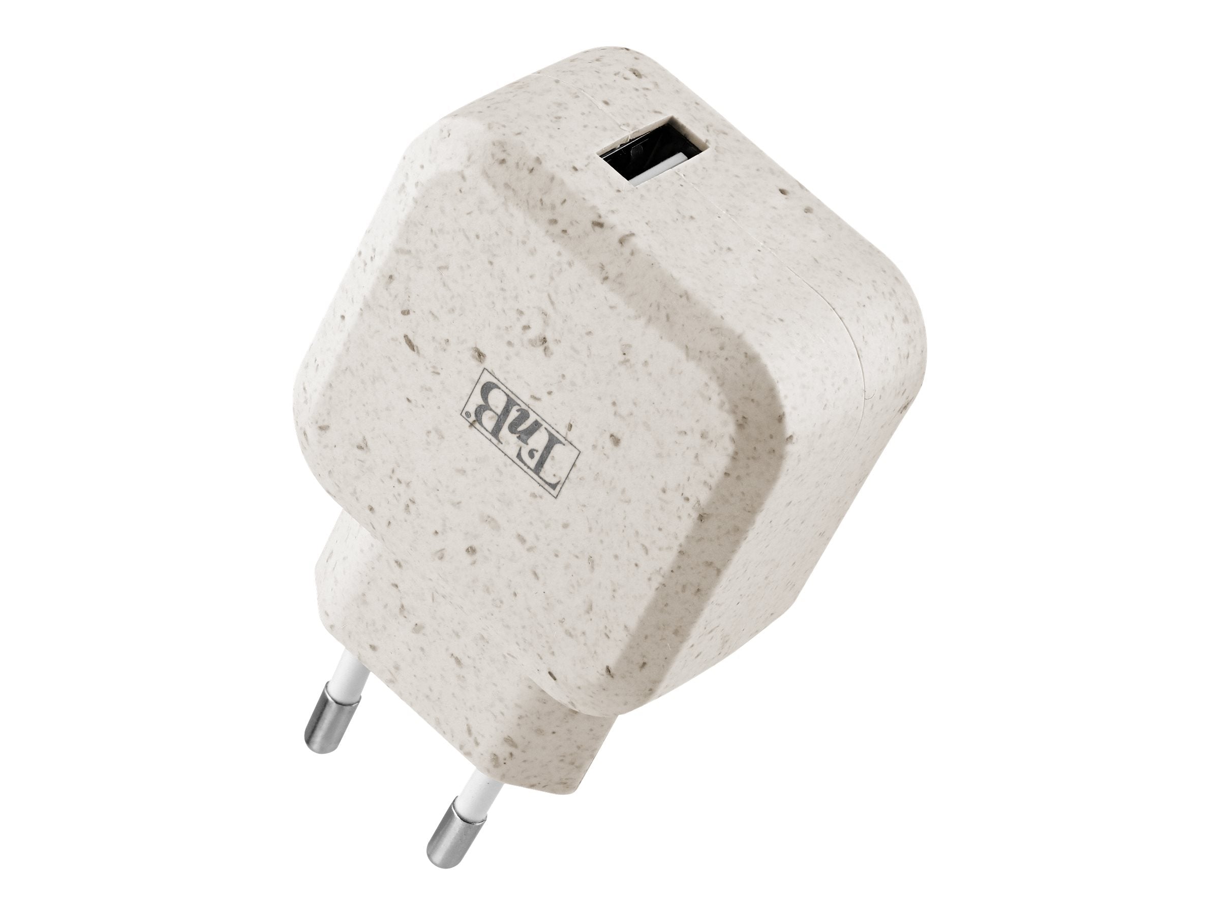 TNB USB Eco-friendly Wall Charger 2.4A Sand