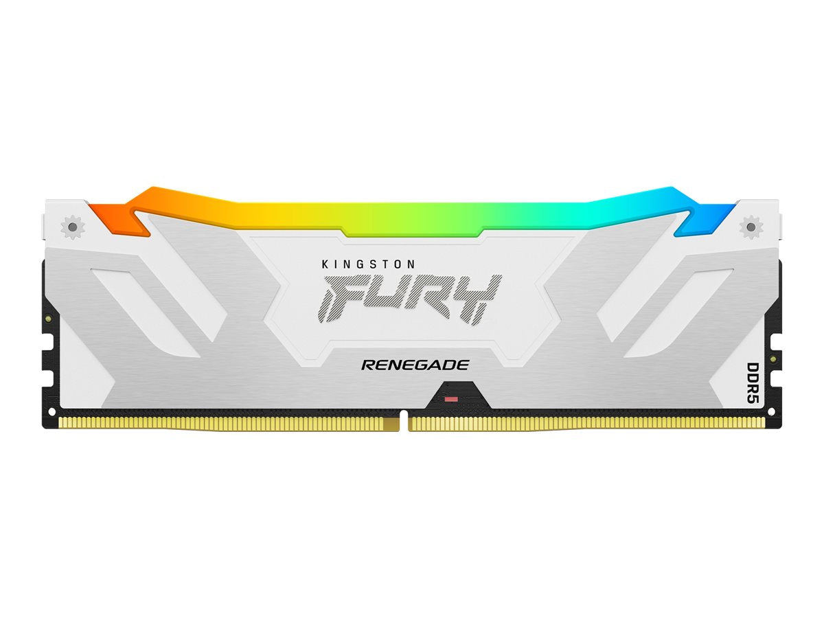 KINGSTON 32Go 6400MT/s DDR5 CL32 DIMM FURY Renegade RGB White XMP