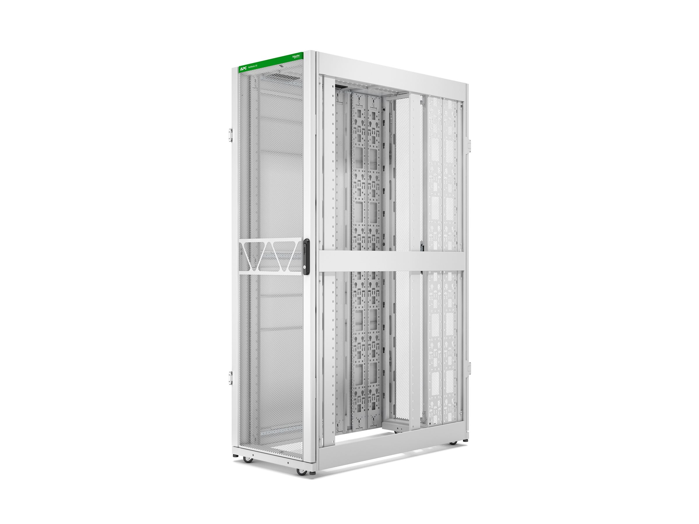 APC NetShelter SX Gen 2 Rack cabinet 1991H x 600W x 1200D mm with sides floor-standing white 42U 19 TAA Compliant