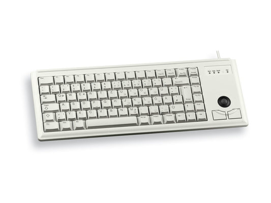 CHERRY Compact Trackball Keyboard 2xPS/2 grey (US)