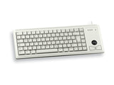 CHERRY Compact Trackball Keyboard 2xPS/2 grey (US)