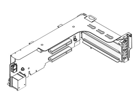 LENOVO ThinkSystem V3 2U x16/x8/x8 PCIe G5 Riser 1/2 Option Kit