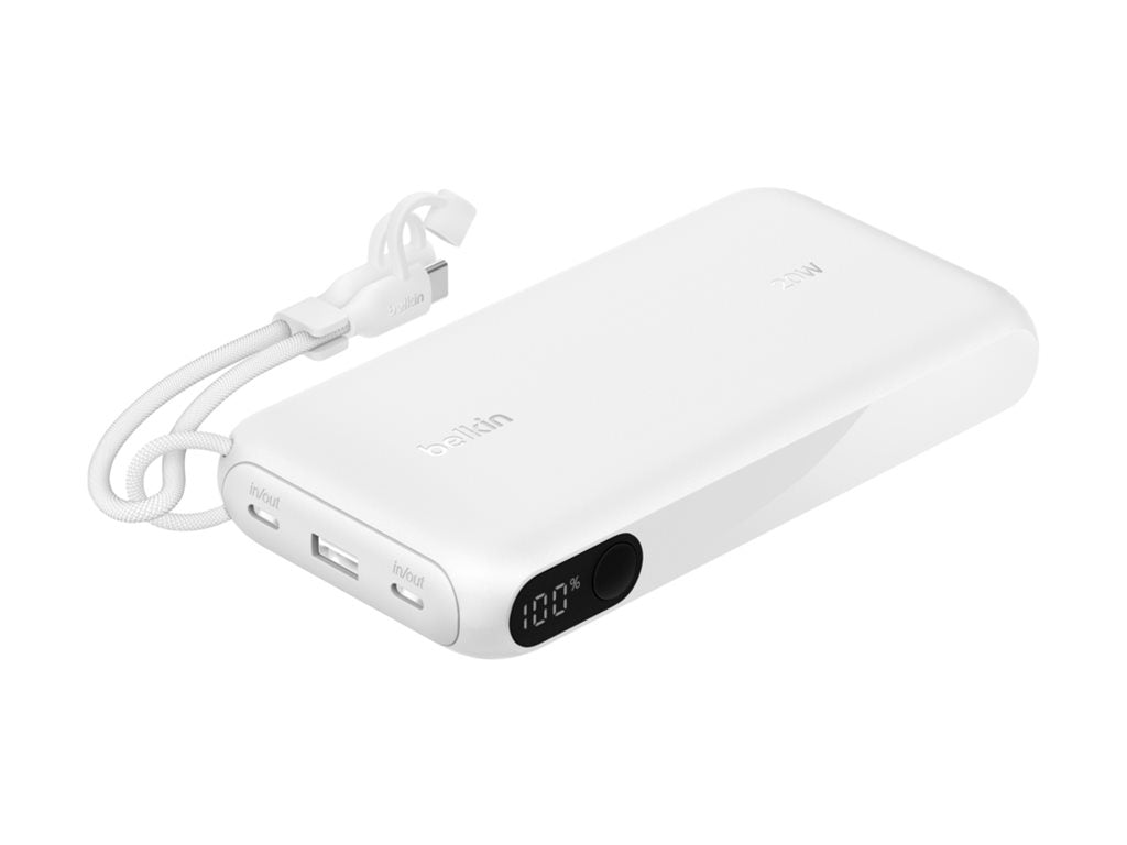 BELKIN 20k PD20W Power Bank with Display White