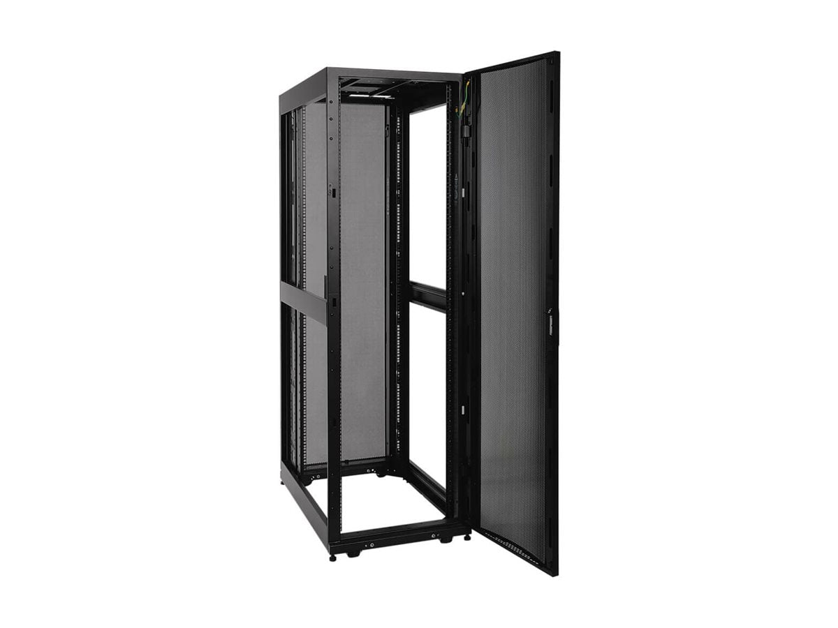 EATON TRIPPLITE 42U Rack Enclosure 32 Depth w Doors & Sides 3000lb Capacity Rack cabinet Black 42U 19