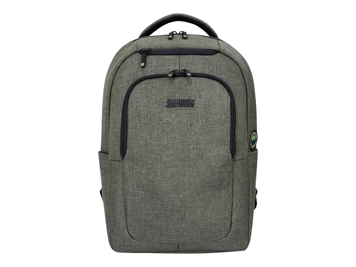 URBAN FACTORY Cyclee City Edition Ecologic Backpack For Notebook 13/14p Kaki